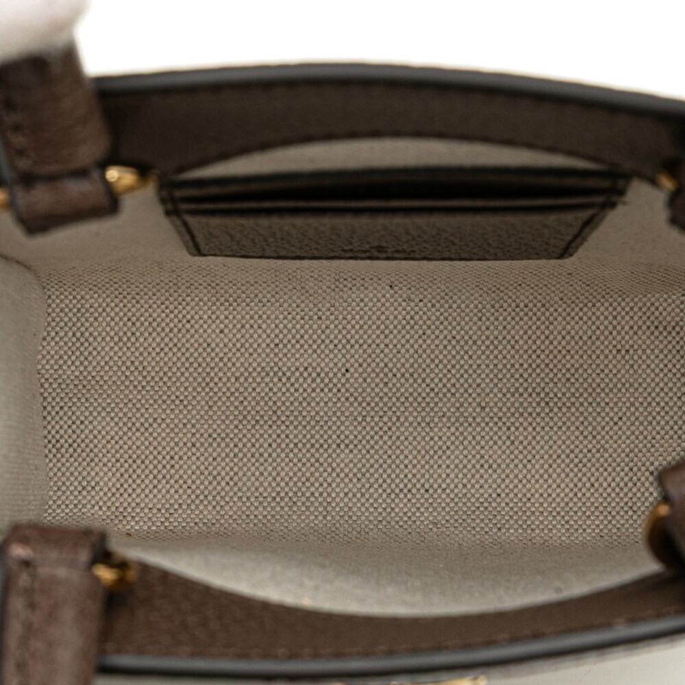 Gucci Leather Beige GG Brown Supreme Bag Shoulder Ophidia - Picture 5 of 8